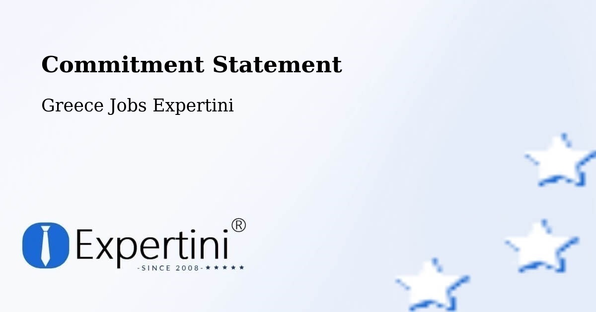 Corporate Commitment – Kozáni - Greece Jobs Expertini