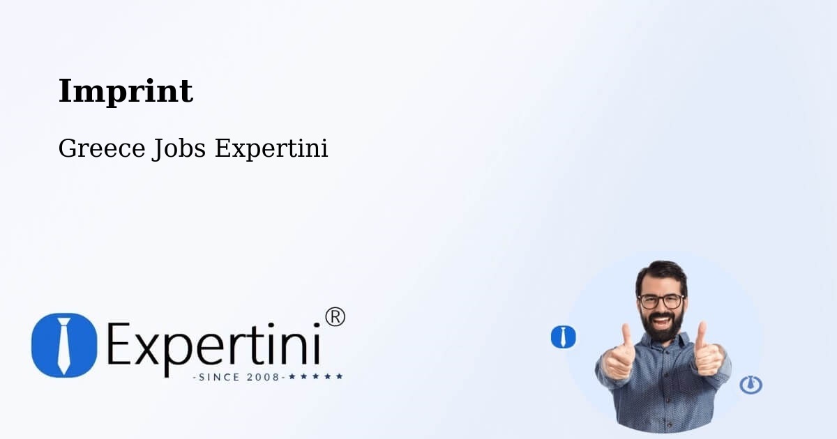 Imprint – Kozáni - Greece Jobs Expertini